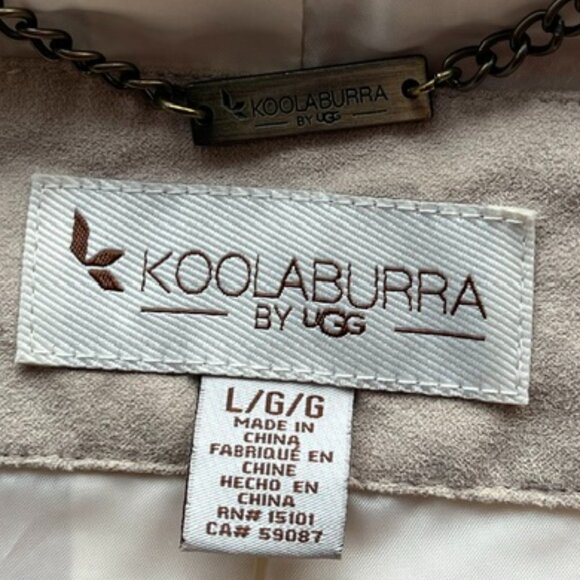 Koolaburra by Ugg Cream Sherpa Shirt Shacket- Size L - Picture 7 of 10